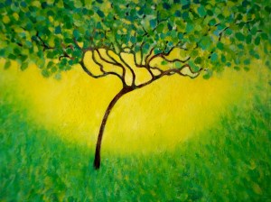 The History Tree Oil on canvas