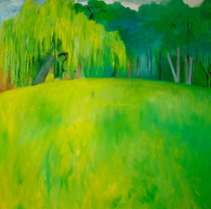 The Willow Tree Oil on canvas