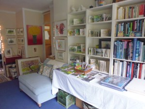 Sketchbooks on display!